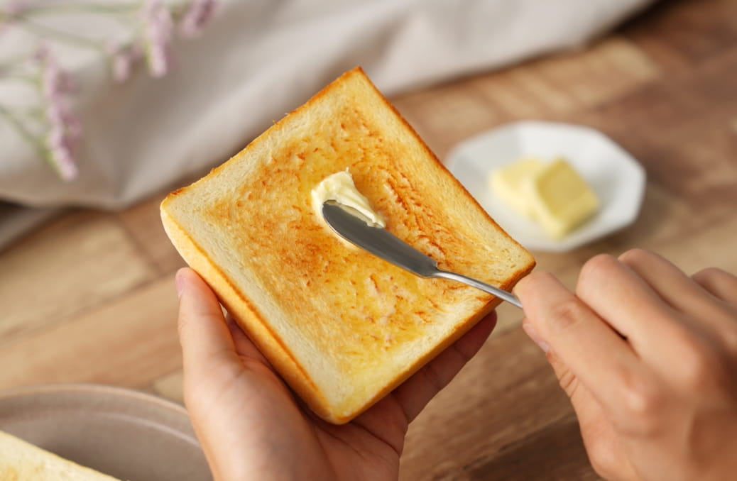 トーストにしてサクふわ食感を楽しむ